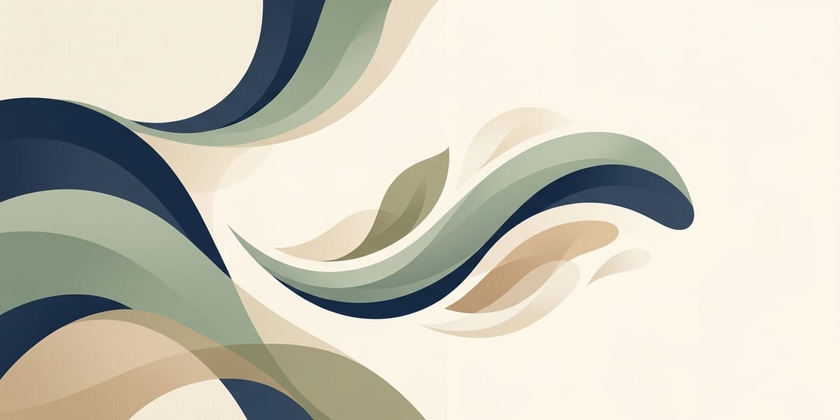 Calm abstract illustration